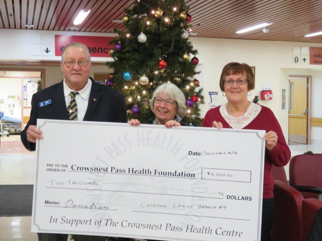 Coleman Legion donation