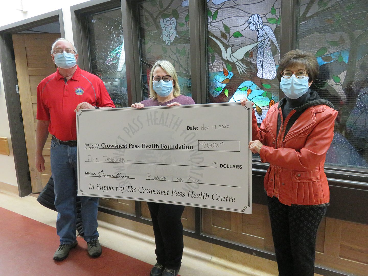 Blairmore Lions Club: $5,000