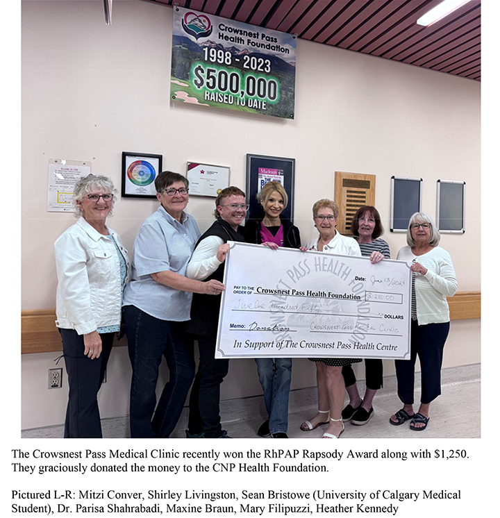 RhPAP Rhapsody Award donation